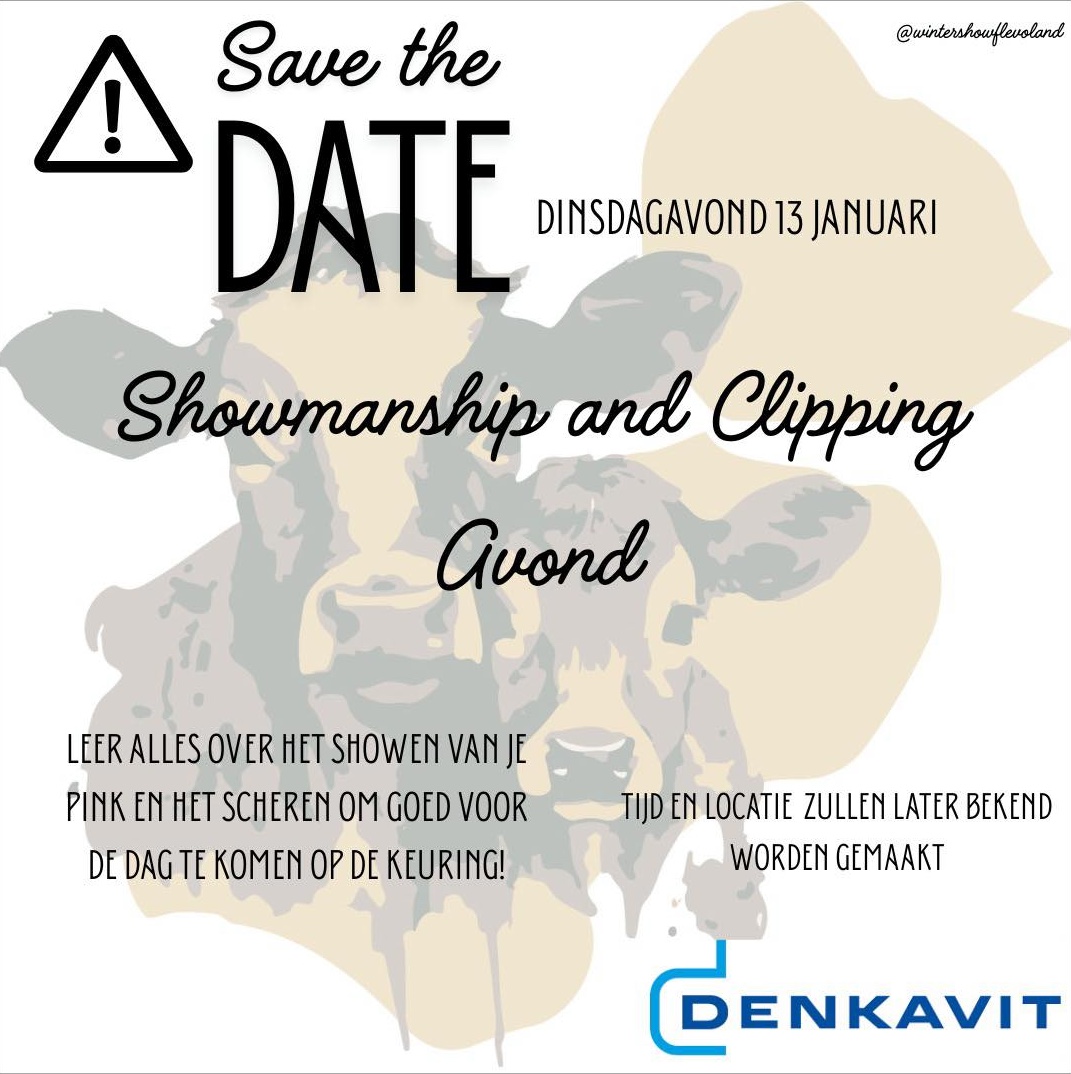 Save the date 13 Januari 2026